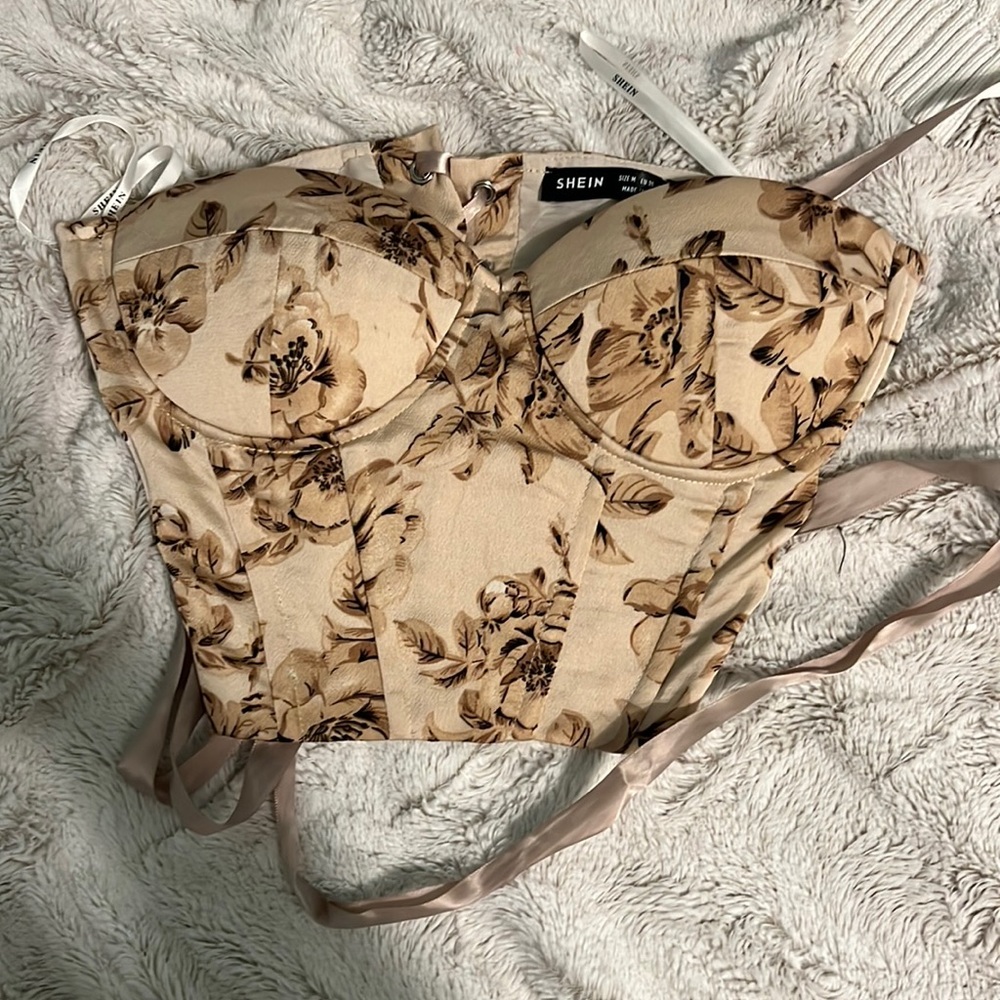 SHEIN corset top